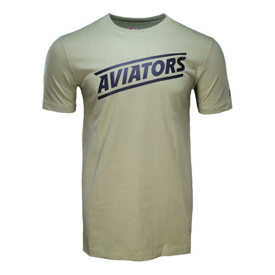 Men's Las Vegas Aviators New Era 2022 Armed Forces Day Aviators Crest Green Short Sleeve T-Shirt