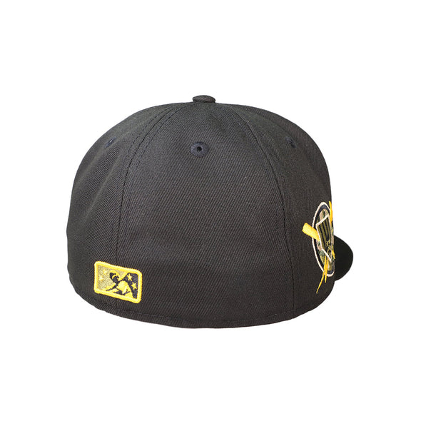 Las Vegas Aviators New Era On-Field 2024 Armed Forces Weekend LV Black 59FIFTY Fitted Hat