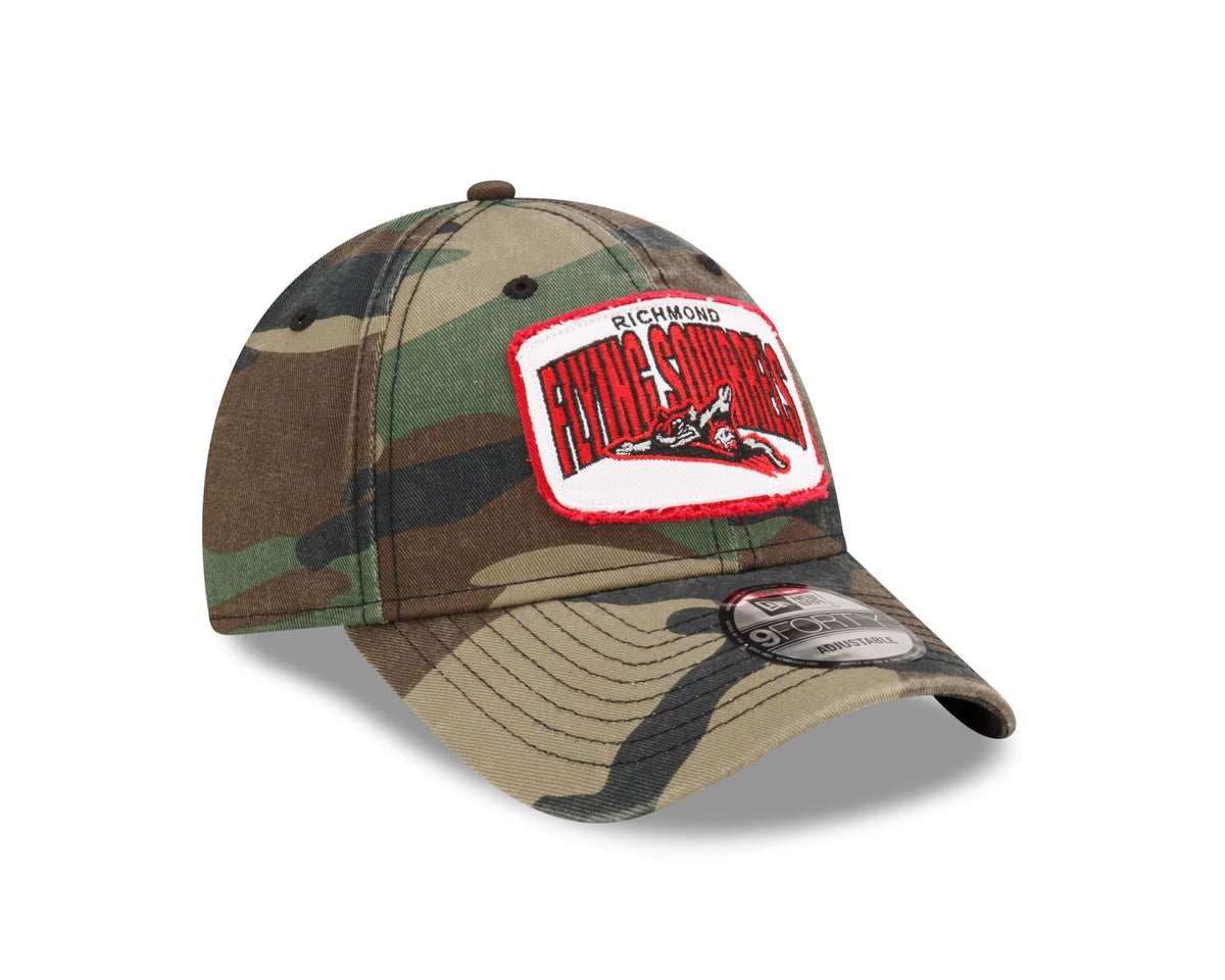 Richmond Flying Squirrels New Era Camo 9forty – Minor League Baseball 