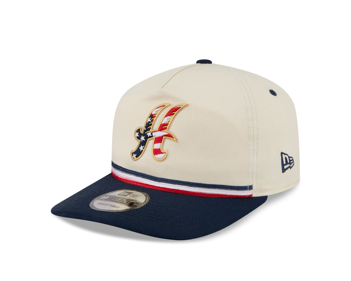 Hartford Yard Goats New Era '26 Stars and Stripes Snapback – Minor