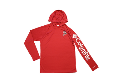 Fayetteville Woodpeckers Columbia Men's Eighty Deuces Maroon LS Terminal