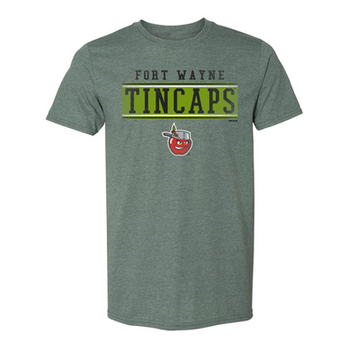 Fort Wayne TinCaps Economy Bleacher Heather Forest Tee