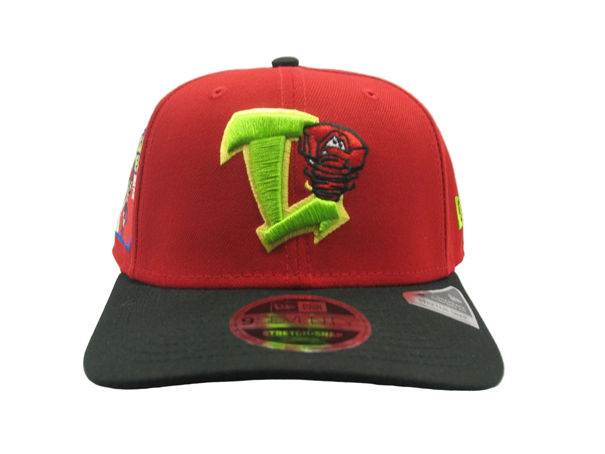 Lansing Lugnuts New Era 970SS Big League Chew Red Adjustable Hat