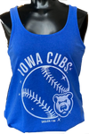 Women's Iowa Cubs Charm Tank, Royal