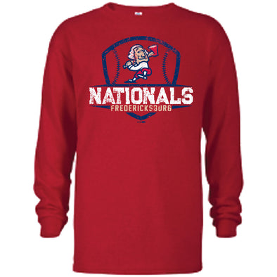 Youth Red Pick Long Sleeve
