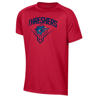 Clearwater Threshers Under Armour Field Youth Tech Tee