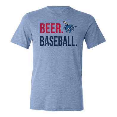 Clearwater Threshers 108 Stitches Beer Baseball Tee