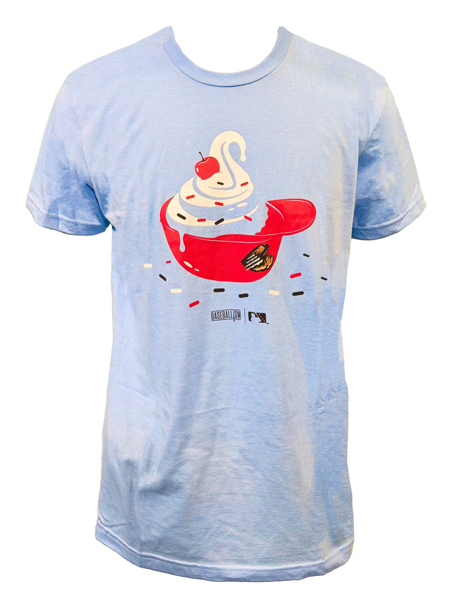 Fresno Grizzlies Sundae Helmet Tee – Minor League Baseball