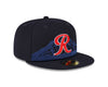 Tacoma Rainiers New Era 59Fifty Navy Red Moutain R Cap