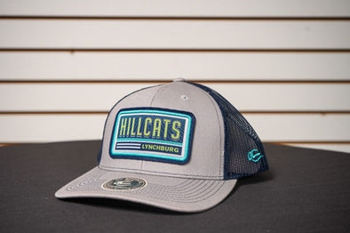 Hillcats Grey Trucker Patch Hat