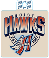 BOISE HAWKS STICKERS