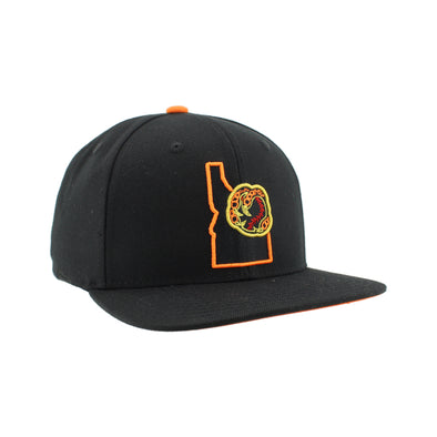 BOISE HAWKS STATE LOGO NEON FLATBILL HAT