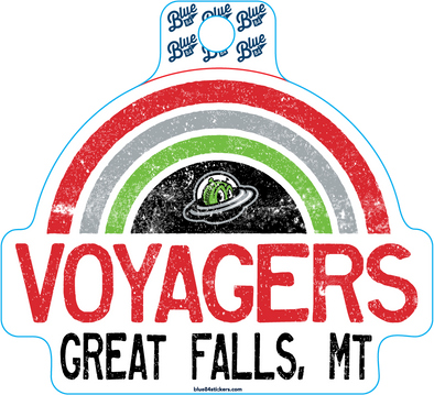 Voyagers Rainbow Sticker
