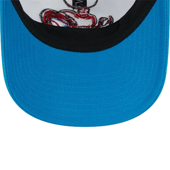 Hickory Crawdads 2024 New Era Marvel's Defenders of the Diamond 9Twenty Adjustable Cap