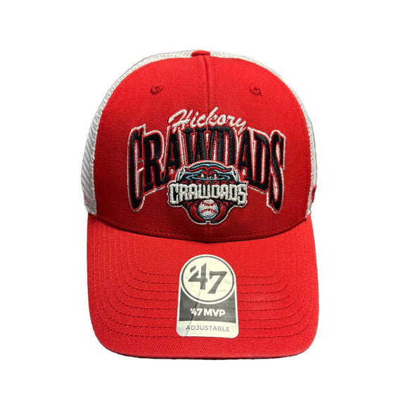 Hickory Crawdads '47 Keystone Mesh Adjustable Hat
