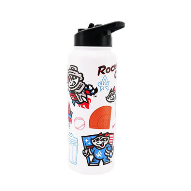 Trash Pandas 34oz Quencher Bottle