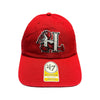 Hickory Crawdads '47 Red Cleanup Youth H Logo Adjustable Hat
