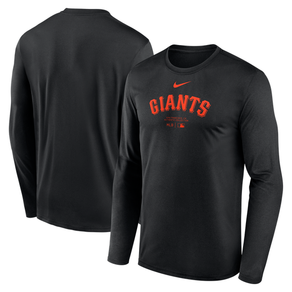 SF LONG SLEEVE TEAM ISSUE T - SAN FRANCISCO GIANTS