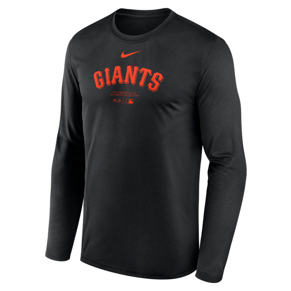 SF LONG SLEEVE TEAM ISSUE T - SAN FRANCISCO GIANTS