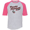 Toddler 3/4 Combo Hot Pink Raglan