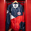 Nashville Sounds Official League Navy Red White Chute Jacket