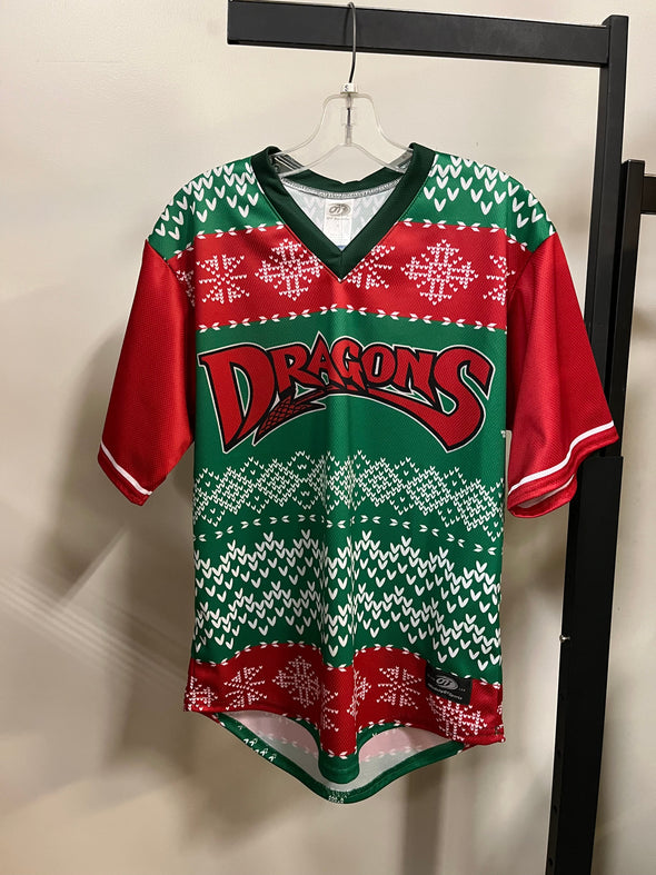 Dayton Dragons Christmas Sweater Jersey