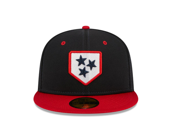 Nashville Sounds New Era 59FIFTY On Field Batting Practice Hat