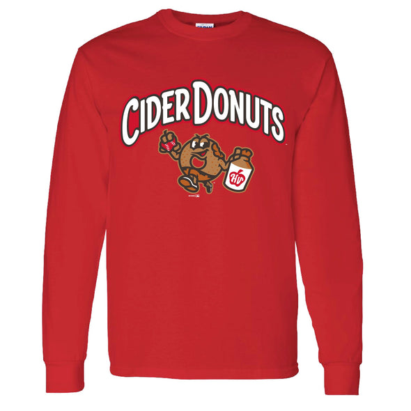 Adult Cider Donuts Scented L/S T-Shirt