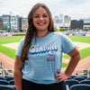 Nashville Sounds '47 Brand Women's Gulf Blue Mystic Frankie Tee