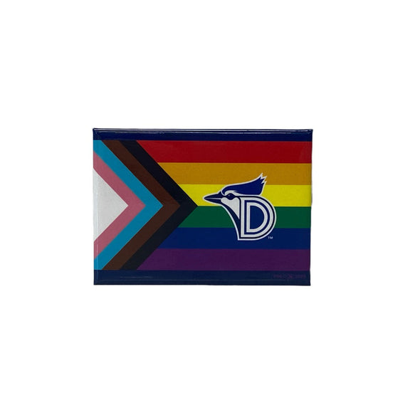 Dunedin Blue Jays Pride Flag Magnet