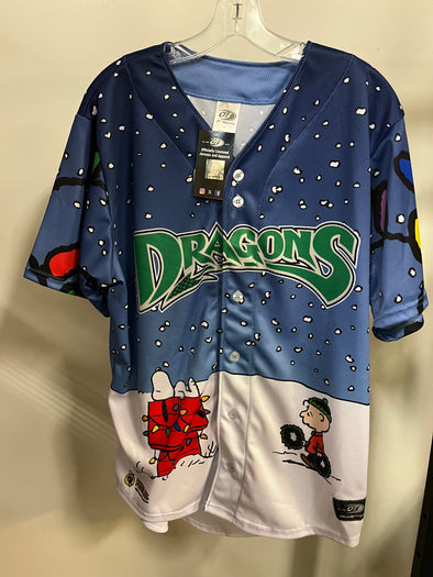 Dayton Dragons Peanuts Holiday Jersey