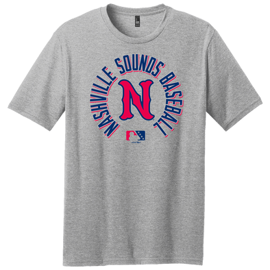 Nashville Sounds Grey Team Round Tee