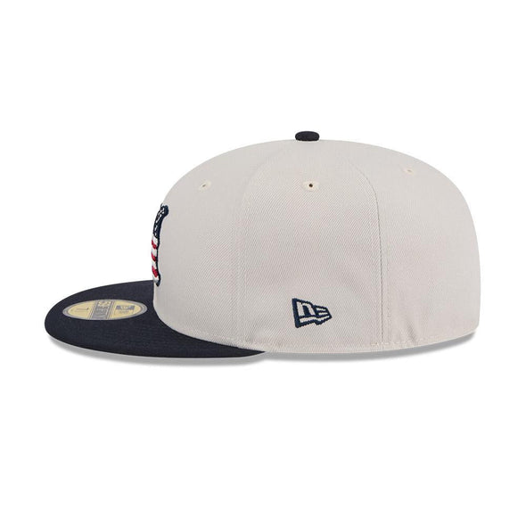 Nashville Sounds New Era 5950 2024 On Field July 4th Hat