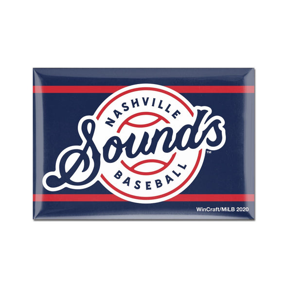 Nashville Sounds Lockup 2x3 Magnet