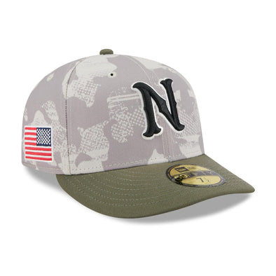 Nashville Sounds New Era 59FIFTY Authentic 2025 Armed Forces Day Hat