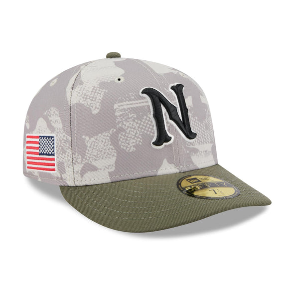 Nashville Sounds New Era 59FIFTY Authentic 2025 Armed Forces Day Hat