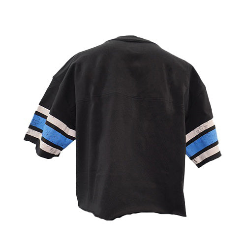 NE Trash Pandas Cropped V-neck Tee