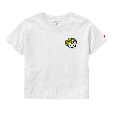 Jersey Shore BlueClaws TNC Locals White Crop Tee