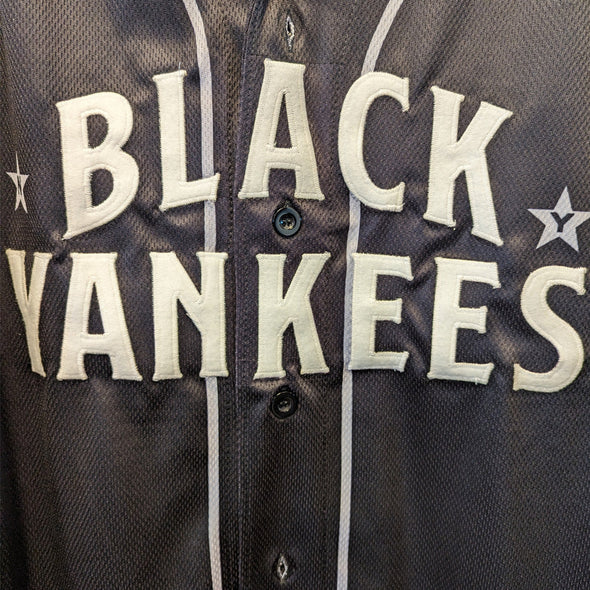 Somerset Patriots On-Field Authentic Black Yankees Jersey