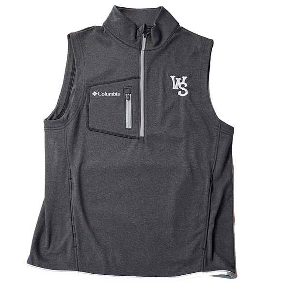 1/4 Zip Charcoal Vest