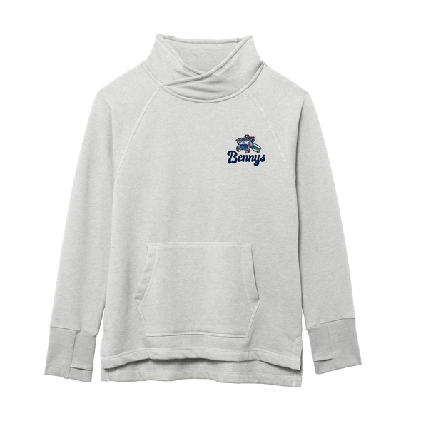 Jersey Shore BlueClaws TNC The Bennys Funnel Neck Pullover