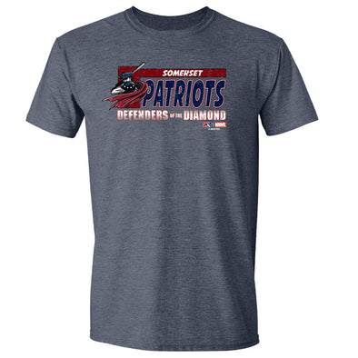 Somerset Patriots Marvel's Defenders of the Diamond Adult Tee