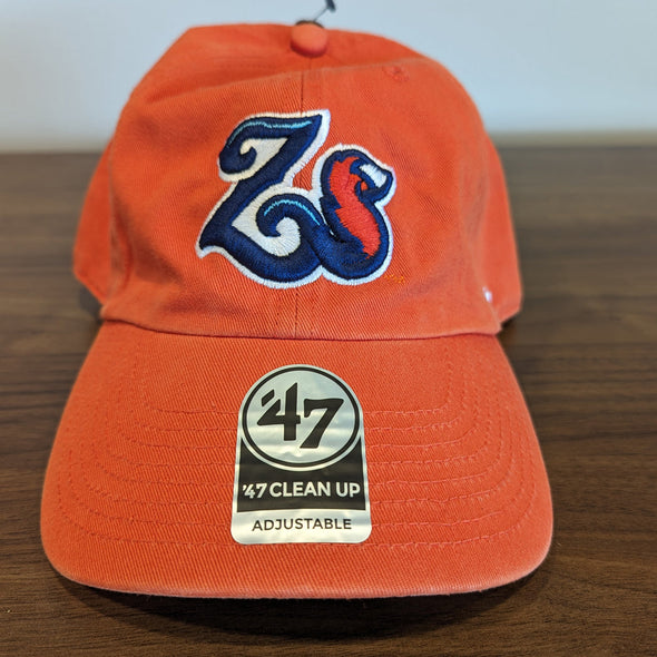 Somerset Patriots 47 Brand Adjustable Zorros de Somerset Clean Up Cap