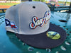 San Antonio Missions Road Script 5950 Fitted Cap