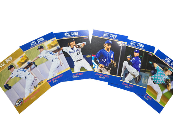 Rise to the Show '25 Top Prospects Trading Cards
