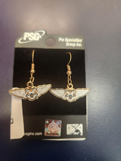 Flying Tigers Winged Tiger Earrings