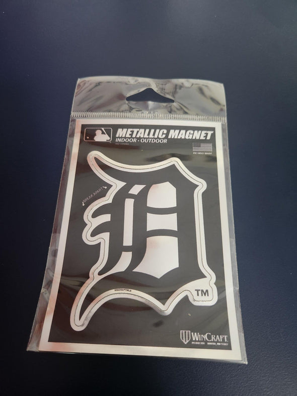 Detroit Tigers Metallic Magnet 3x5
