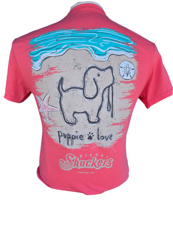Puppie Love Adult Sand Pup Tee