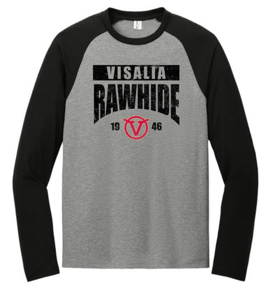 Long Sleeve Tri Blend Rawhide 1946 Tee