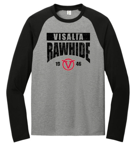 Long Sleeve Tri Blend Rawhide 1946 Tee